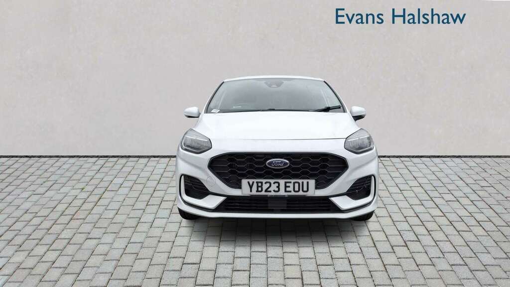 Ford Fiesta 1.0 Ecoboost Hybrid Mhev 125 St-line 2023 YB23EOU White #3