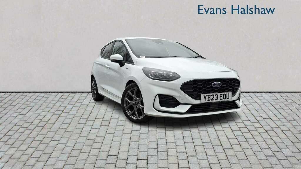 Ford Fiesta 1.0 Ecoboost Hybrid Mhev 125 St-line 2023 White