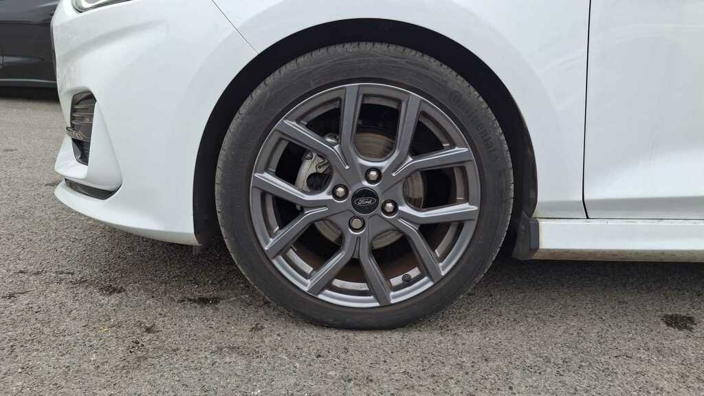 Ford Fiesta 1.0 Ecoboost Hybrid Mhev 125 St-line 2023 YB23EOU White #5