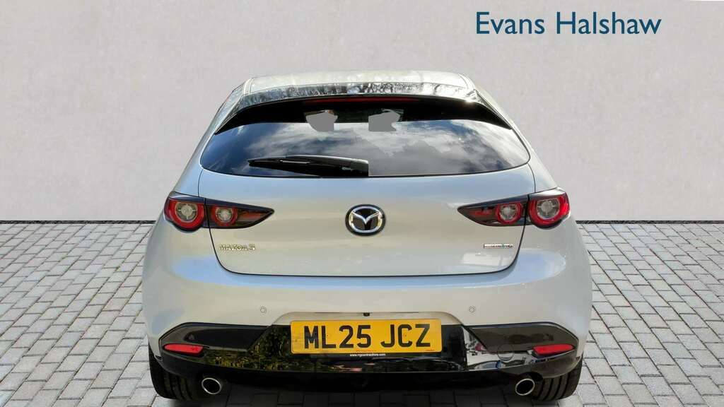 Mazda 3 2.5 E-skyactiv G Mhev 140 Exclusive-line ML25JCZ White #5
