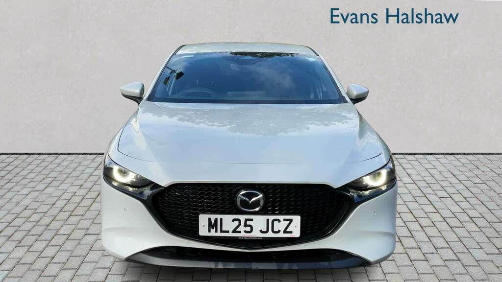 Mazda 3 2.5 E-skyactiv G Mhev 140 Exclusive-line ML25JCZ White #4