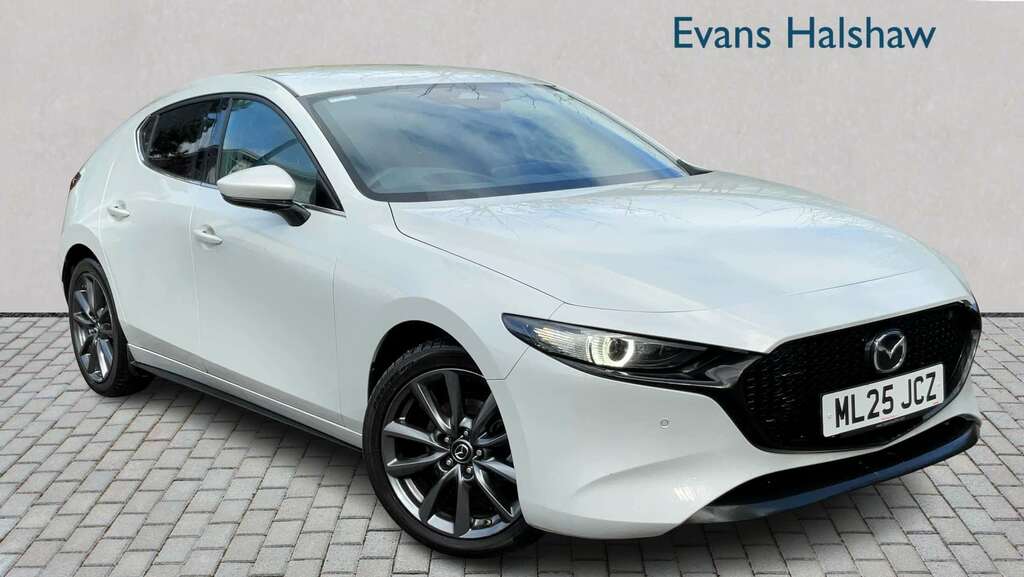 Mazda 3 2.5 E-skyactiv G Mhev 140 Exclusive-line White
