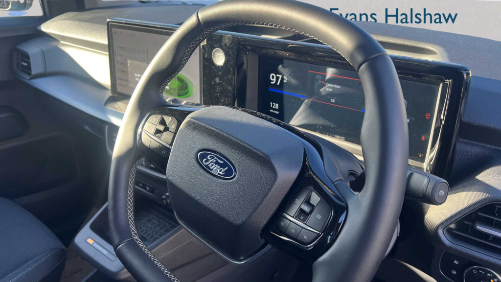 Ford Tourneo Courier 100Kw Active 43Kwh 2025 MC75TTZ Blue #6