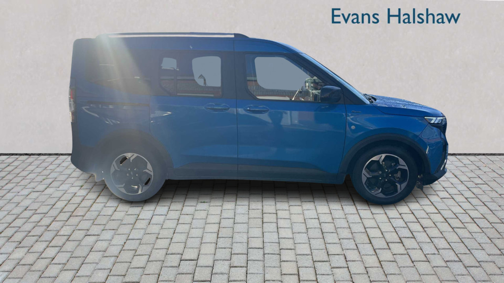 Ford Tourneo Courier 100Kw Active 43Kwh 2025 MC75TTZ Blue #4