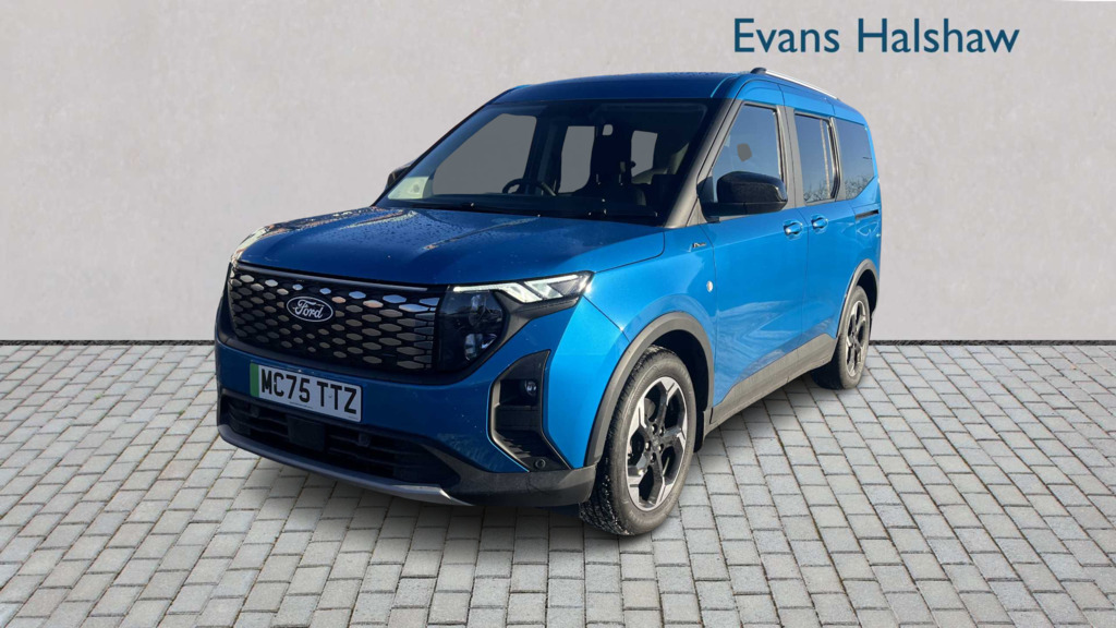 Ford Tourneo Courier 100Kw Active 43Kwh 2025 MC75TTZ Blue #2