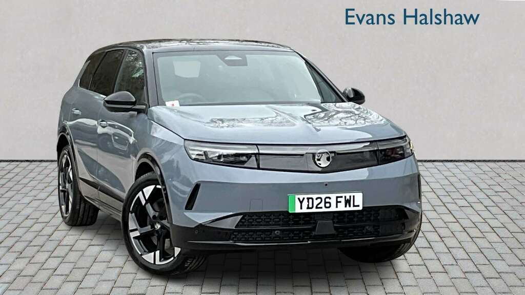 Vauxhall Grandland 157Kw Ultimate 73Kwh Fixed Roof 2026 Grey