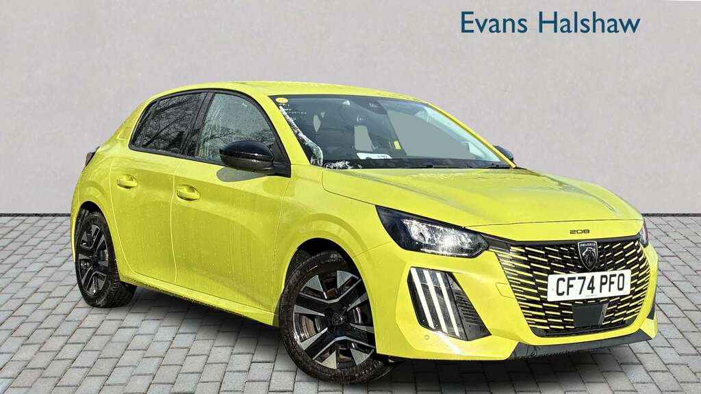Peugeot 208 1.2 Puretech 100 Allure 2024 Yellow