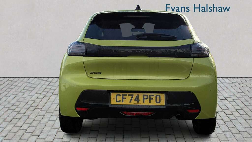 Peugeot 208 1.2 Puretech 100 Allure 2024 CF74PFO Yellow #4