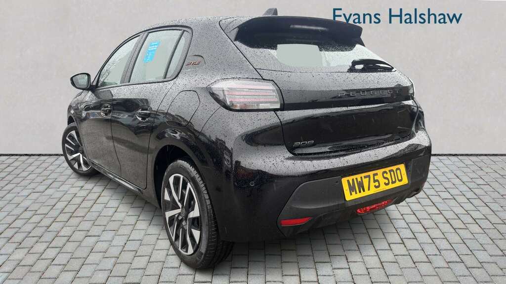 Peugeot 208 1.2 Puretech 100 Style 2025 MW75SDO Black #2