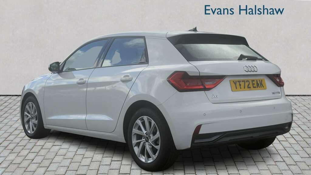 Audi A1 30 Tfsi 110 Sport 2022 YT72EAK White #2