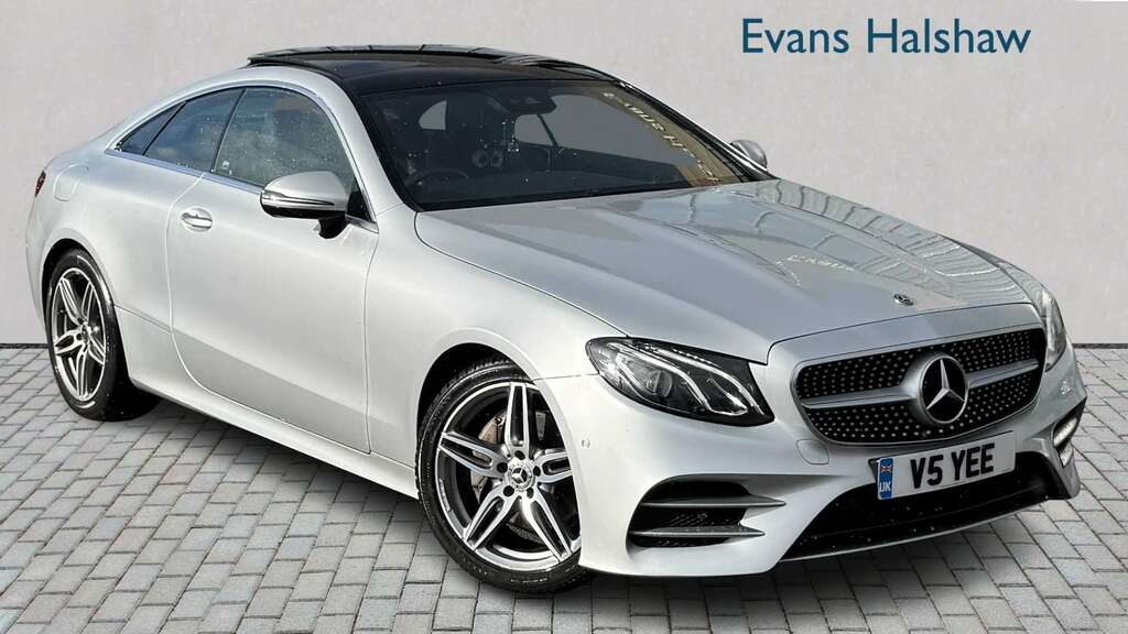Mercedes-Benz E Class E220d Amg Line Premium 9G-tronic 2018 Silver