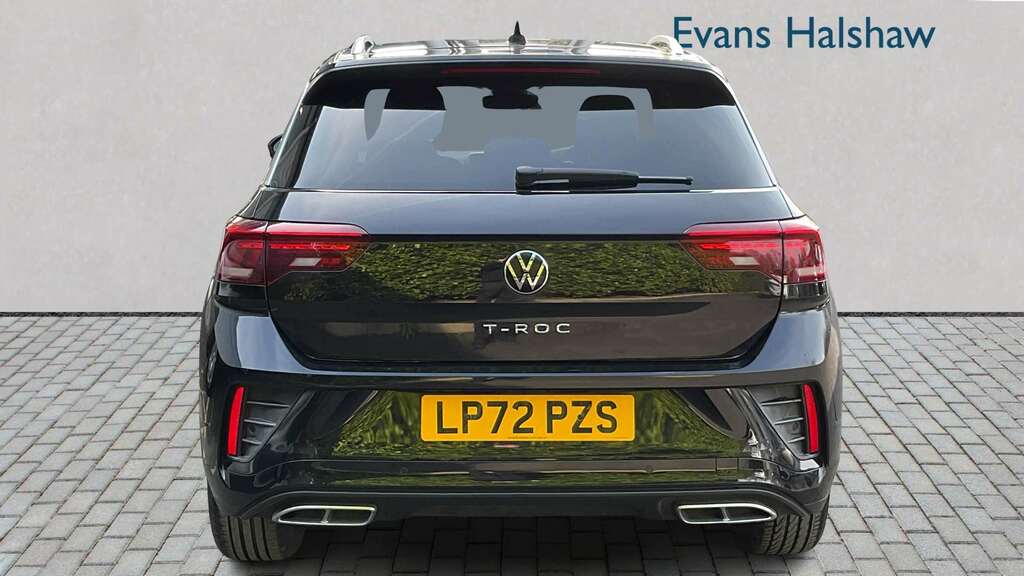 Volkswagen T-Roc 1.5 Tsi R-line Dsg 2023 LP72PZS Black #5