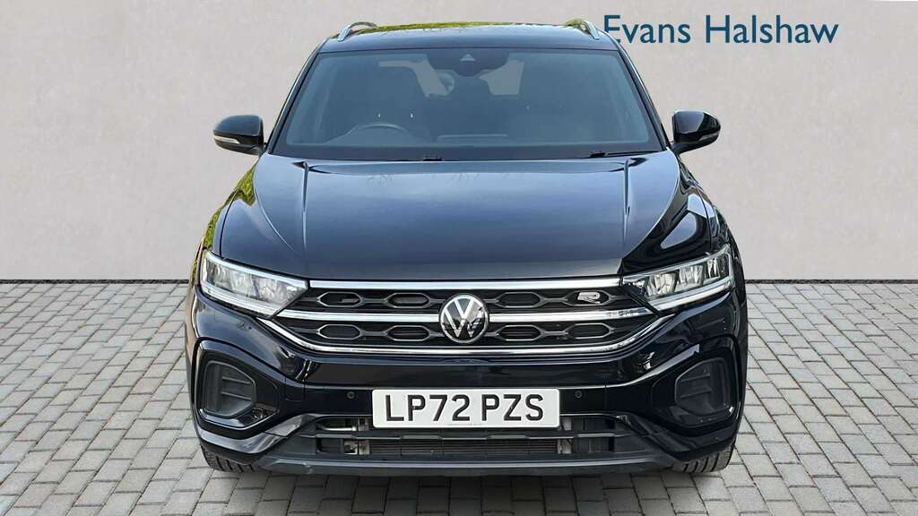 Volkswagen T-Roc 1.5 Tsi R-line Dsg 2023 LP72PZS Black #4
