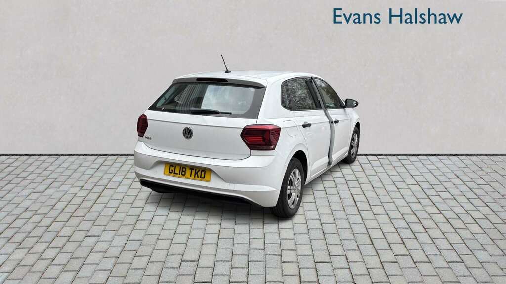 Volkswagen Polo 1.0 S 2018 GL18TKO White #4
