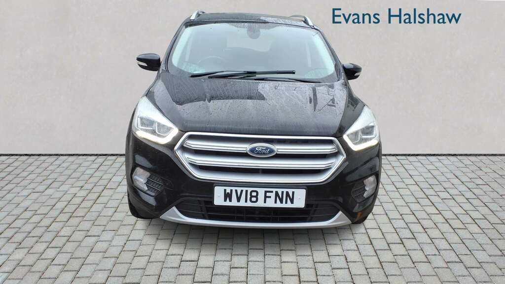 Ford Kuga 2.0 Tdci 180 Titanium 2018 WV18FNN Black #2