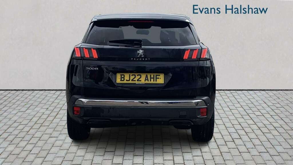 Peugeot 3008 1.5 Bluehdi Allure Eat8 2022 BJ22AHF Black #5