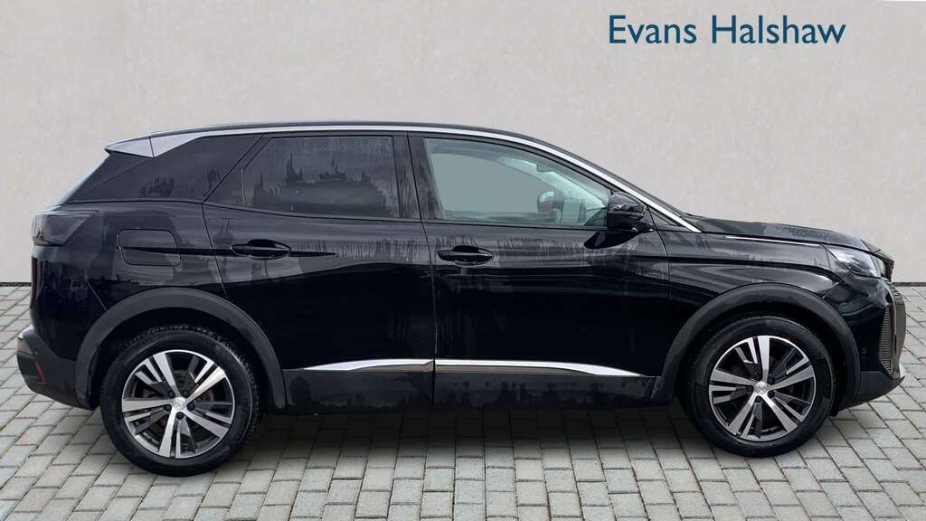 Peugeot 3008 1.5 Bluehdi Allure Eat8 2022 BJ22AHF Black #3