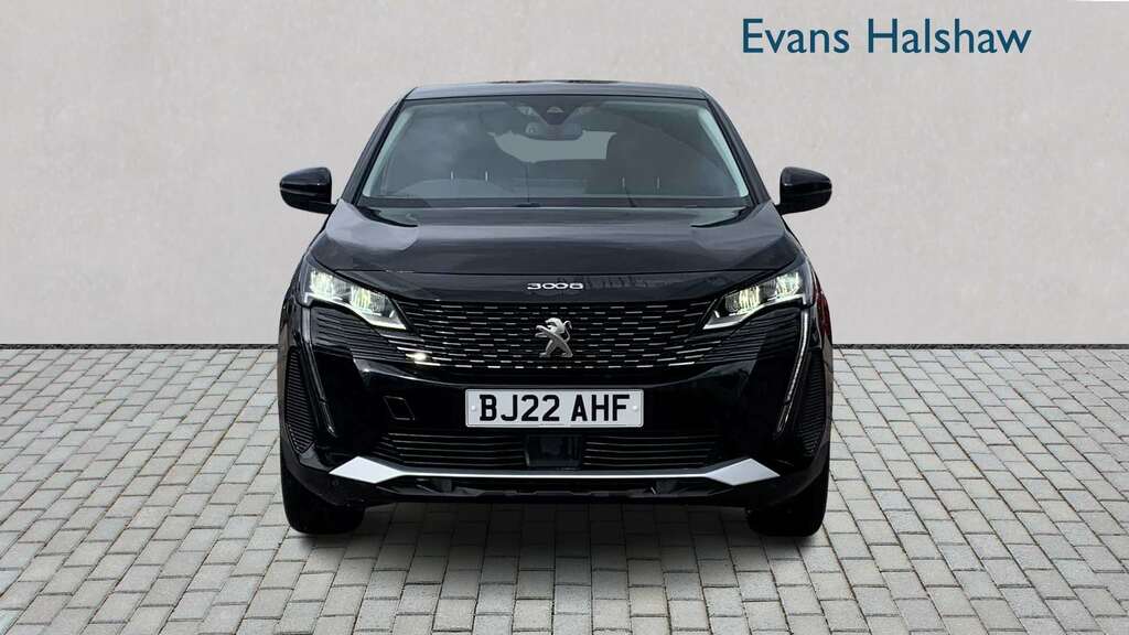 Peugeot 3008 1.5 Bluehdi Allure Eat8 2022 BJ22AHF Black #4