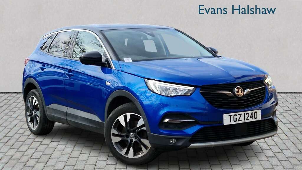 Vauxhall Grandland X 1.2 Turbo Sri Nav 2020 Blue
