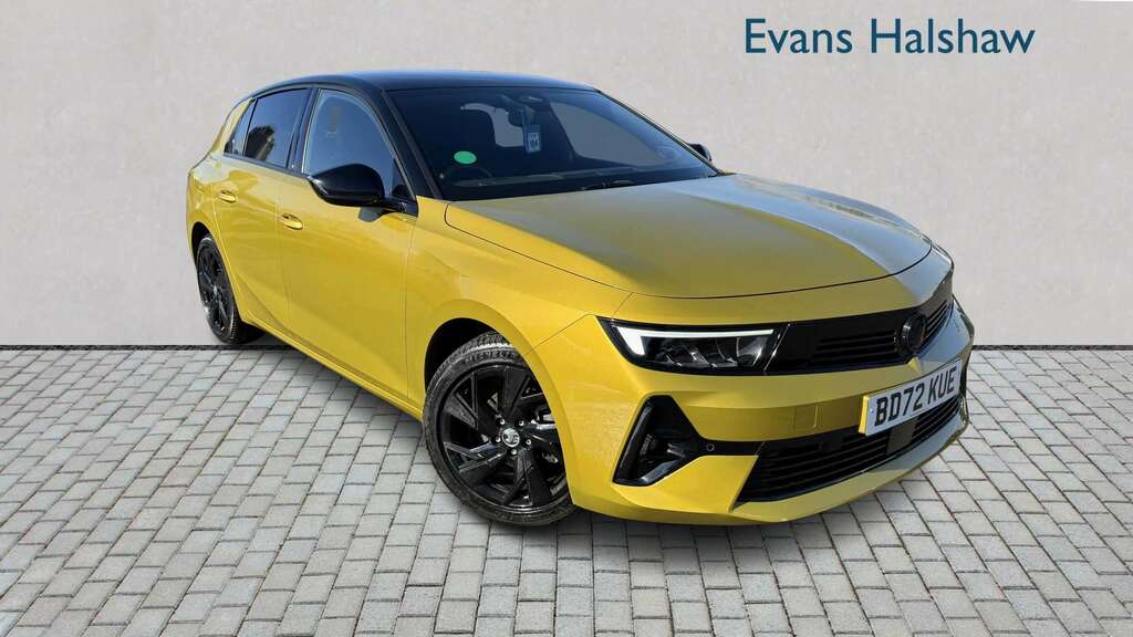 Vauxhall Astra 1.2 Turbo 130 Gs Line 2022 Yellow