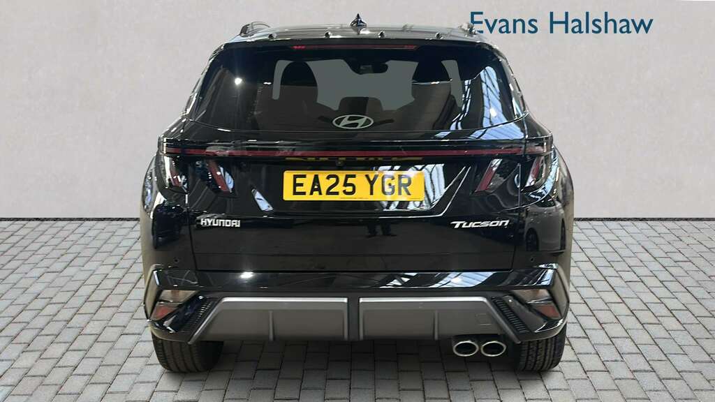 Hyundai Tucson 1.6T N Line S 2025 EA25YGR Black #5