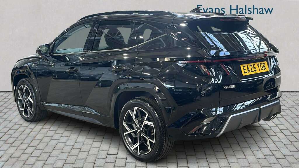 Hyundai Tucson 1.6T N Line S 2025 EA25YGR Black #2