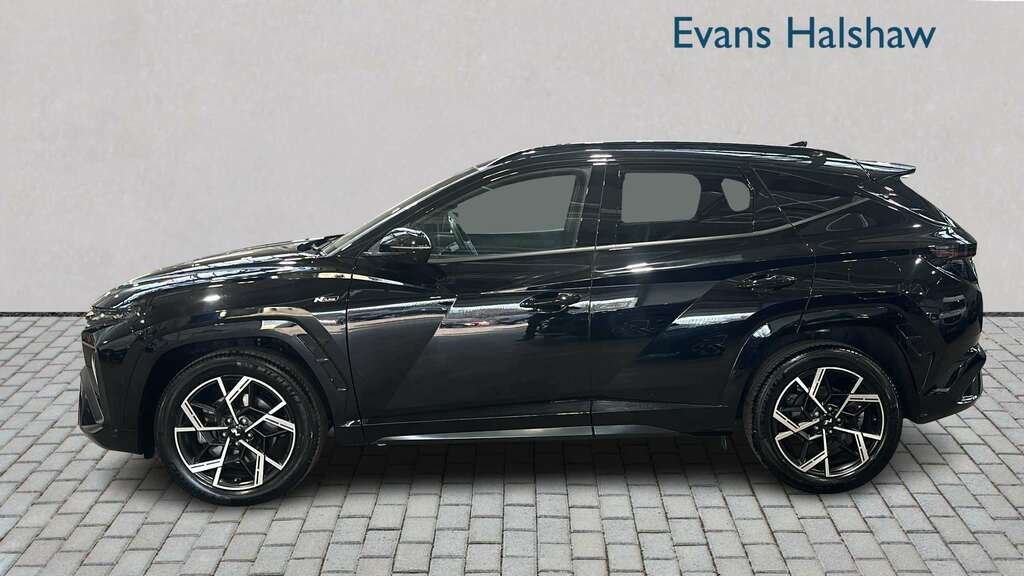 Hyundai Tucson 1.6T N Line S 2025 EA25YGR Black #3