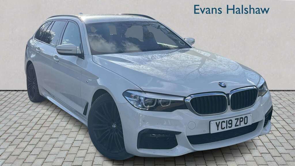 BMW 5 Series 520I M Sport 2019 White
