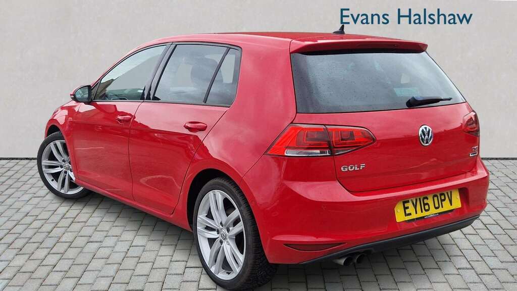 Volkswagen Golf 1.4 Tsi 150 Gt Edition Dsg 2016 EY16OPV Red #2