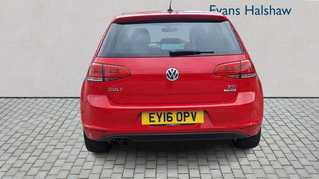 Volkswagen Golf 1.4 Tsi 150 Gt Edition Dsg 2016 EY16OPV Red #5