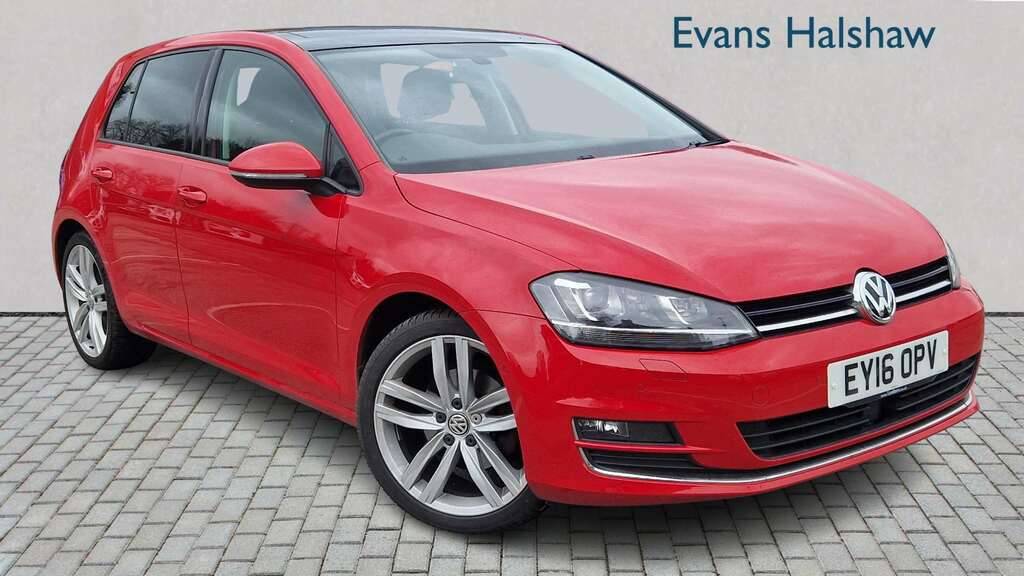Volkswagen Golf 1.4 Tsi 150 Gt Edition Dsg 2016 Red