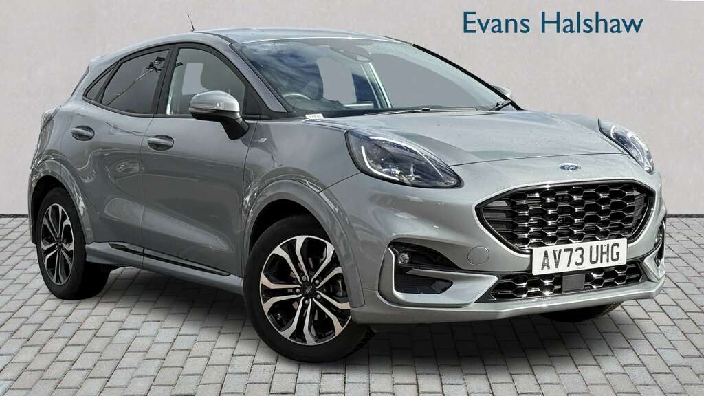 Ford Puma 1.0 Ecoboost Hybrid Mhev St-line Dct 2023 Silver
