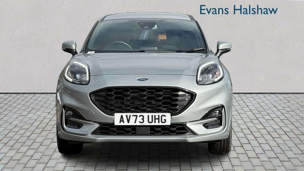 Ford Puma 1.0 Ecoboost Hybrid Mhev St-line Dct 2023 AV73UHG Silver #3