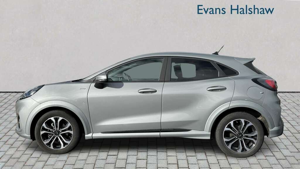Ford Puma 1.0 Ecoboost Hybrid Mhev St-line Dct 2023 AV73UHG Silver #5