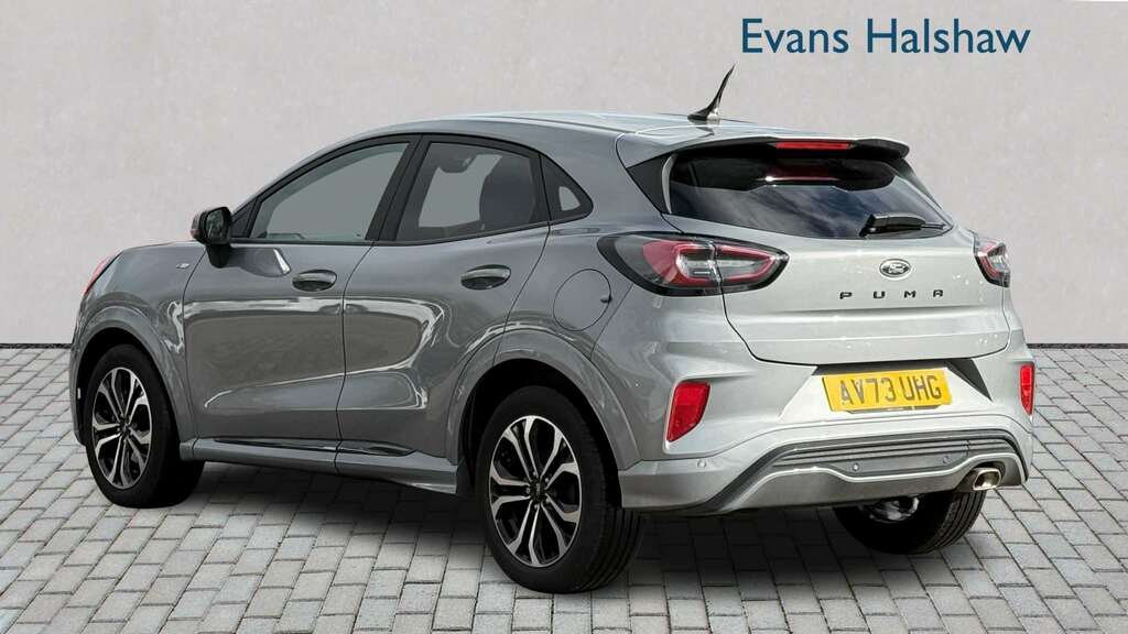 Ford Puma 1.0 Ecoboost Hybrid Mhev St-line Dct 2023 AV73UHG Silver #6