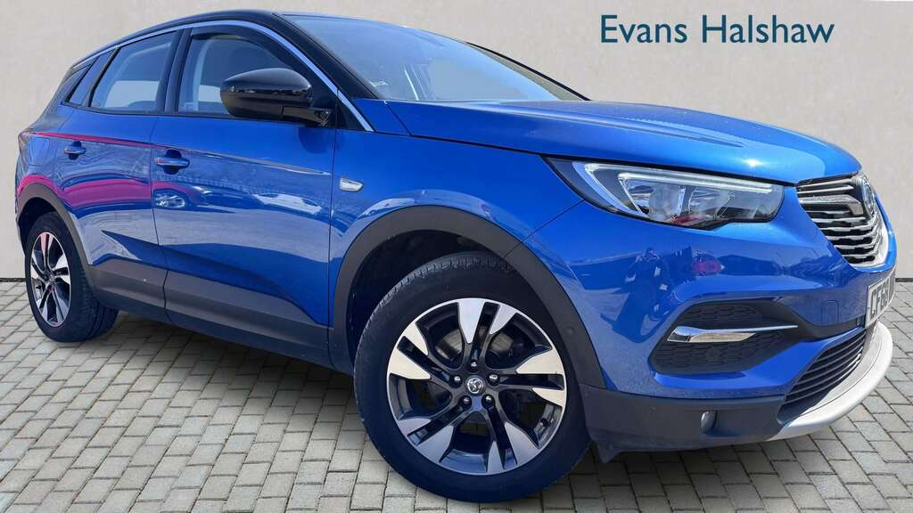 Vauxhall Grandland X 1.2 Turbo Sport Nav 8 Speed 2019 Blue