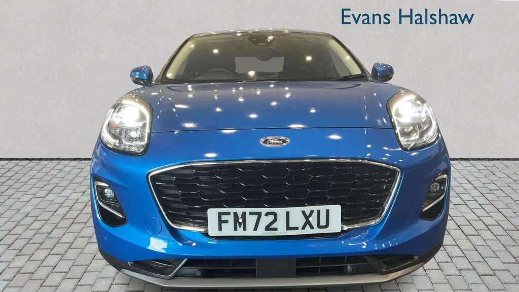 Ford Puma 1.0 Ecoboost Hybrid Mhev Titanium 2022 FM72LXU Blue #4