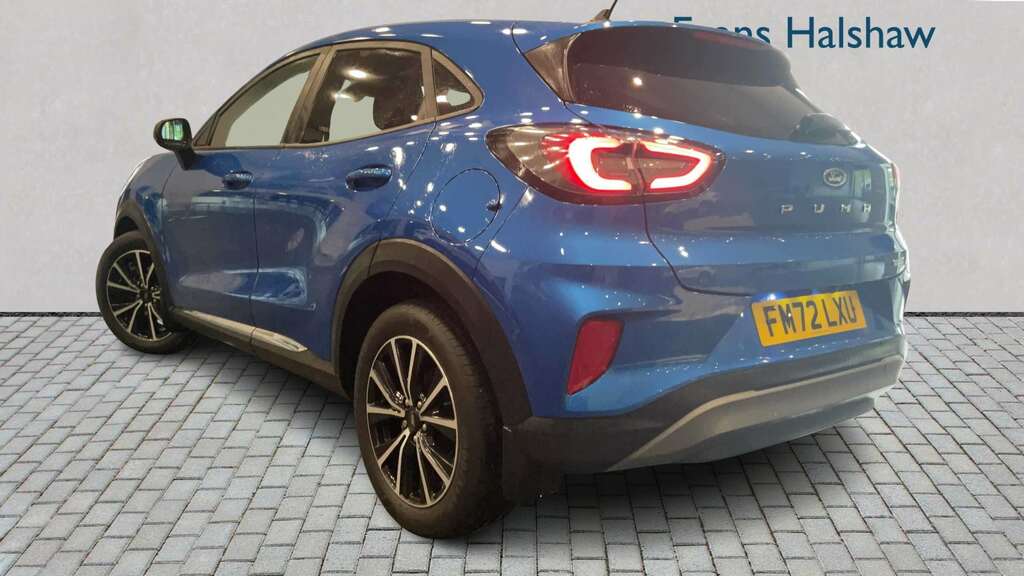 Ford Puma 1.0 Ecoboost Hybrid Mhev Titanium 2022 FM72LXU Blue #2