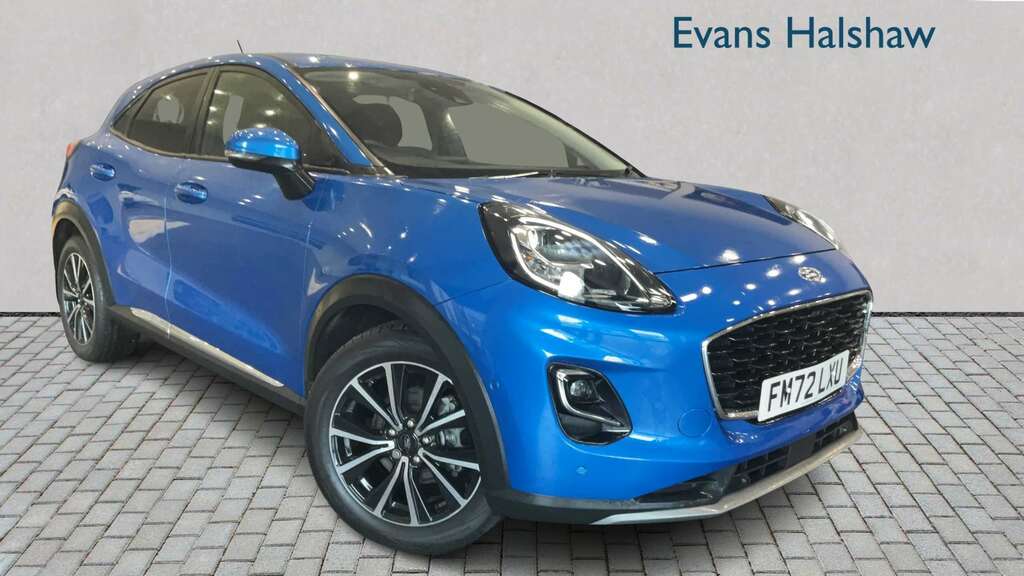 Ford Puma 1.0 Ecoboost Hybrid Mhev Titanium 2022 Blue
