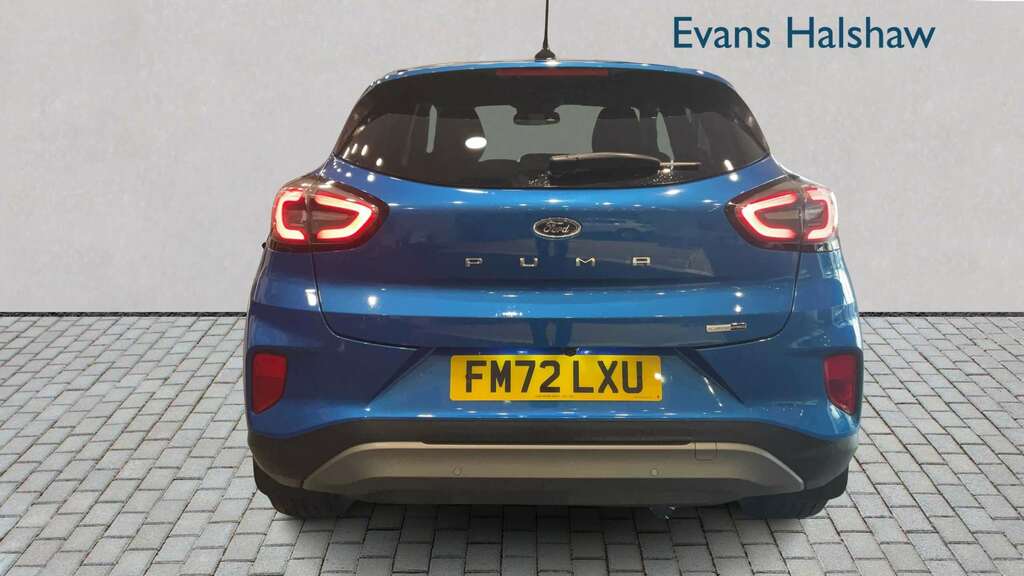 Ford Puma 1.0 Ecoboost Hybrid Mhev Titanium 2022 FM72LXU Blue #5