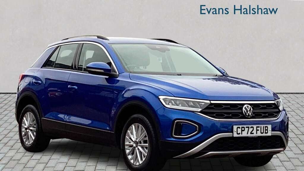 Volkswagen T-Roc 1.0 Tsi Life 2022 Blue