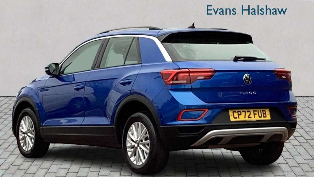 Volkswagen T-Roc 1.0 Tsi Life 2022 CP72FUB Blue #2