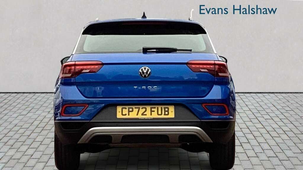Volkswagen T-Roc 1.0 Tsi Life 2022 CP72FUB Blue #5
