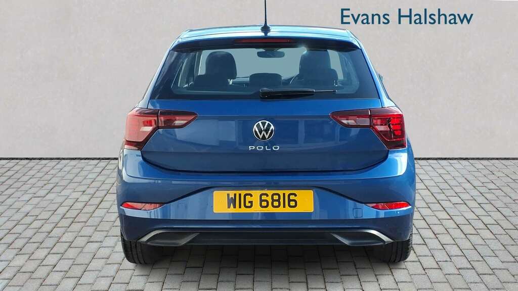 Volkswagen Polo 1.0 Tsi Life Dsg 2022 WIG6816 Blue #5
