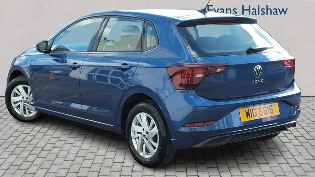 Volkswagen Polo 1.0 Tsi Life Dsg 2022 WIG6816 Blue #2