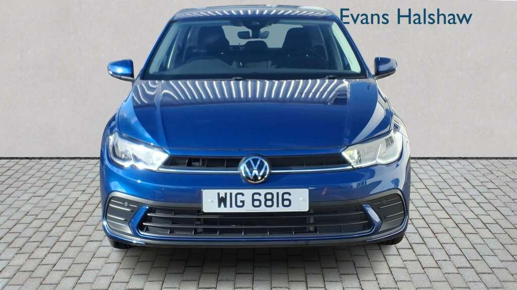 Volkswagen Polo 1.0 Tsi Life Dsg 2022 WIG6816 Blue #4