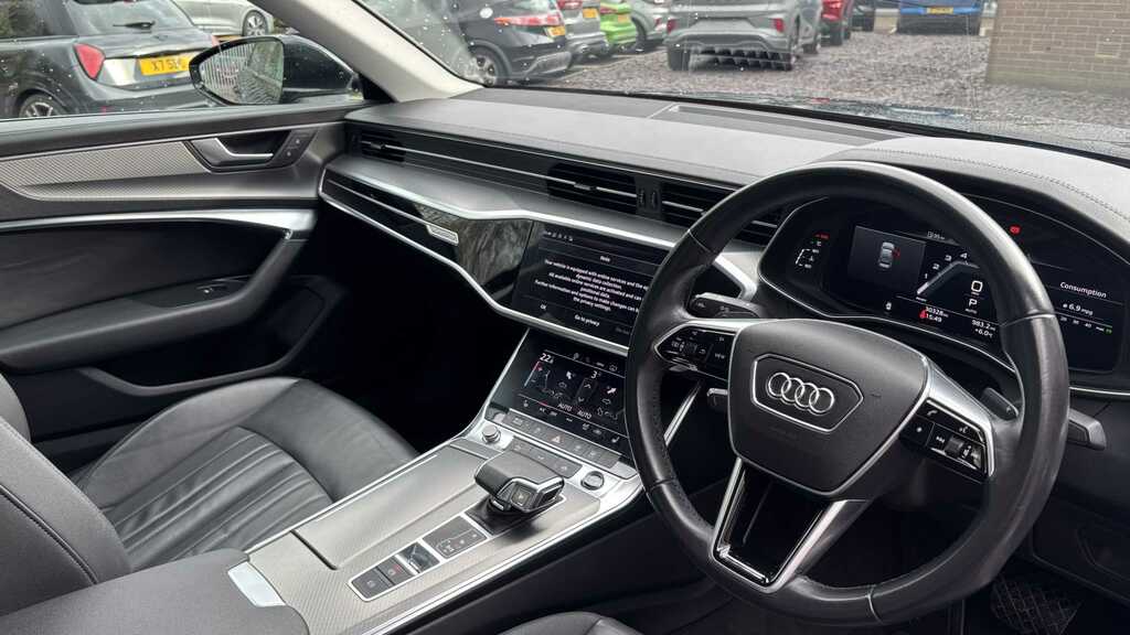 Audi A6 45 Tfsi Quattro Sport S Tronic 2023 KE23HYZ Black #4