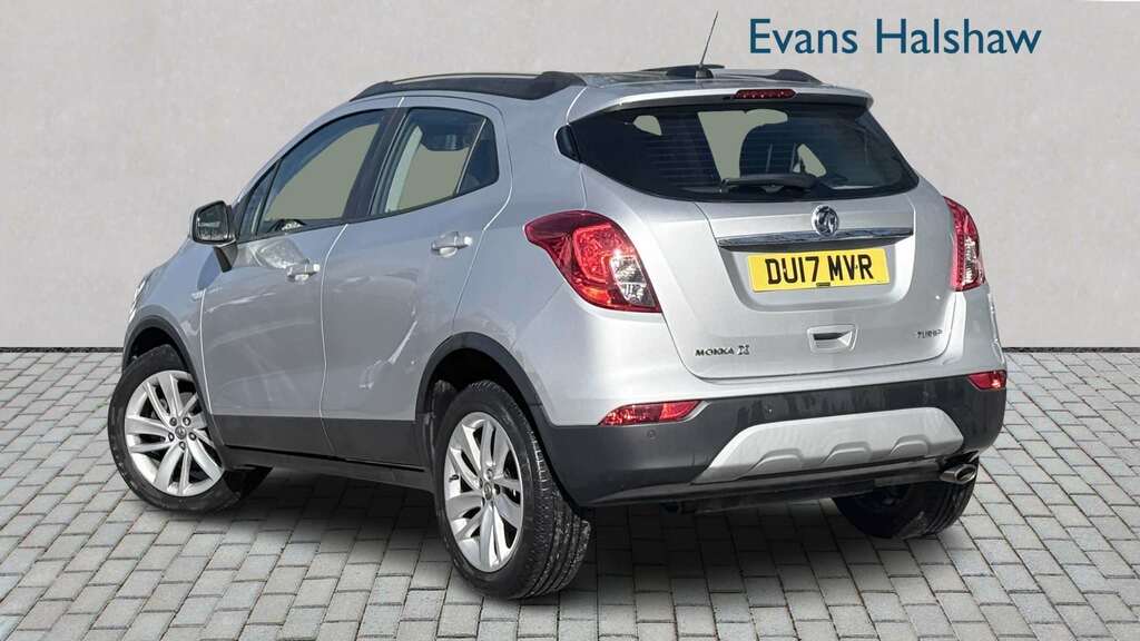 Vauxhall Mokka X 1.4T Design Nav 2017 DU17MVR Silver #2