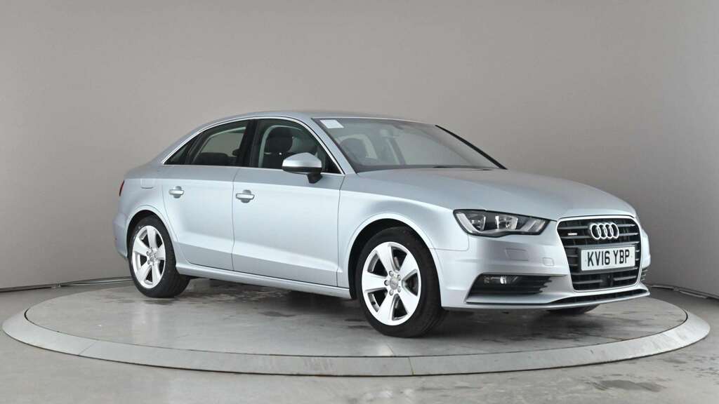 Audi A3 2.0 Tdi 184 Quattro Sport S Tronic Nav 2016 Silver