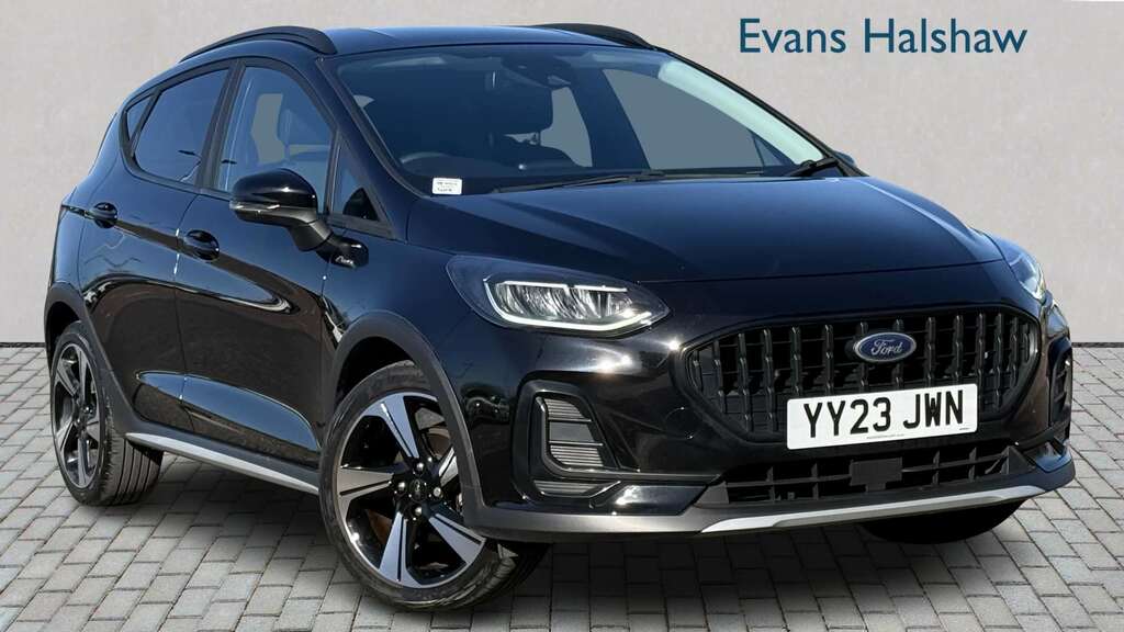 Ford Fiesta 1.0 Ecoboost Hybrid Mhev 125 Active 2023 Black